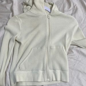 SKIMS  Womens waffle hoodie